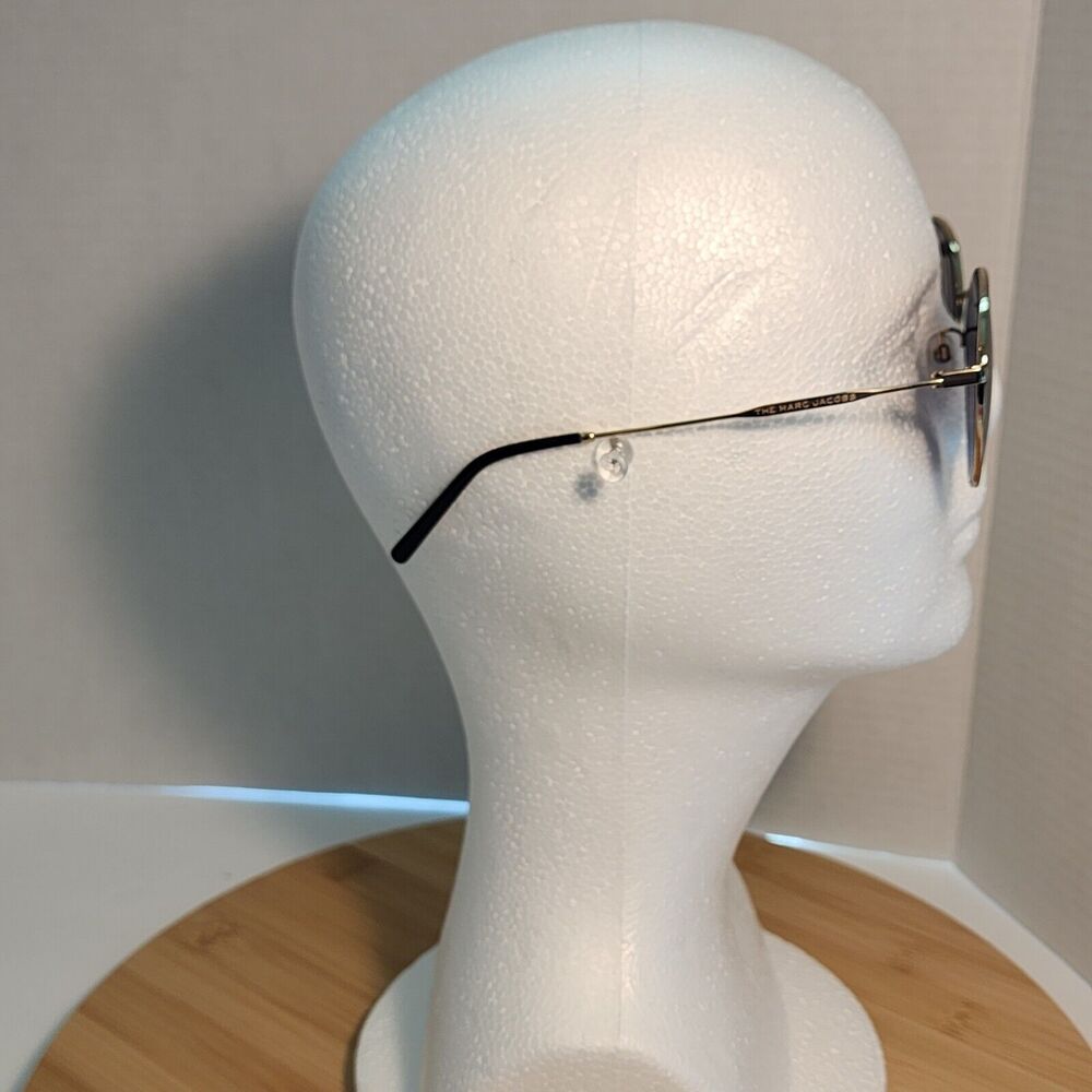 THE Marc Jacobs Womens Sunglasses Aviator 566/F/S RHL Gold Black 60/16/145 - Picture 9 of 10